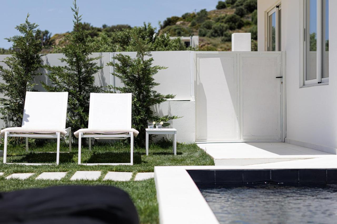 Modern Villa Casa Filo Verde With Private Pool & Bbq,200M From The Beach Plakias Exteriér fotografie