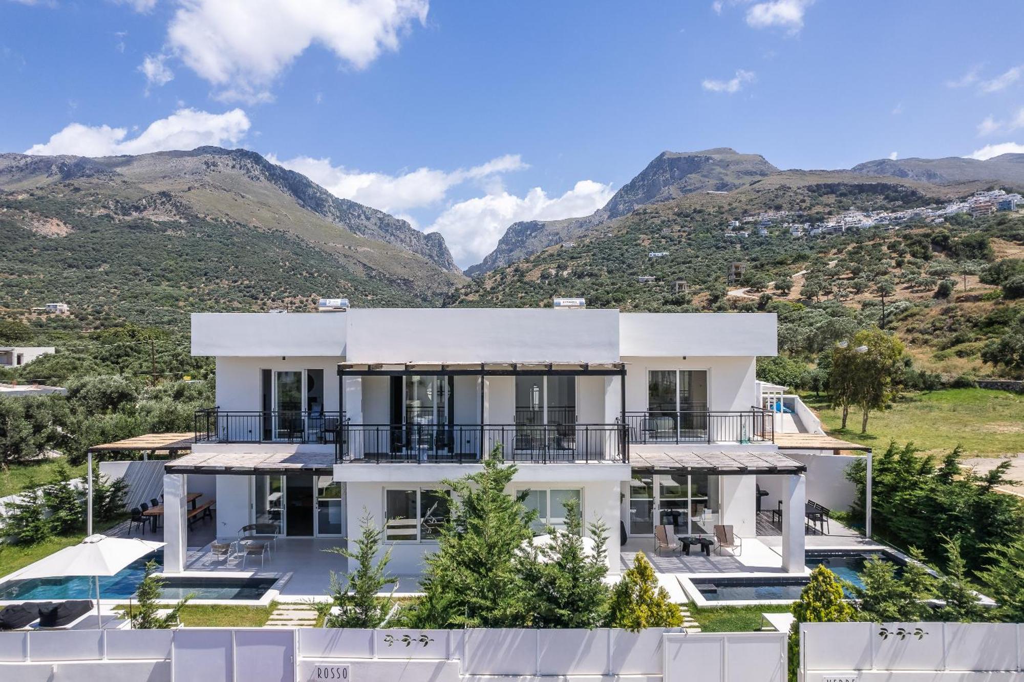 Modern Villa Casa Filo Verde With Private Pool & Bbq,200M From The Beach Plakias Exteriér fotografie